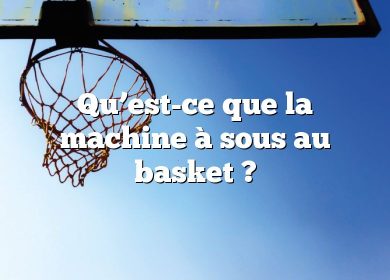 Qu’est-ce que la machine à sous au basket ?